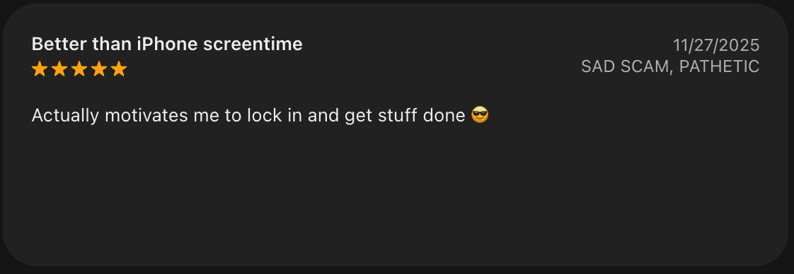 5-star review: Better than iPhone screentime